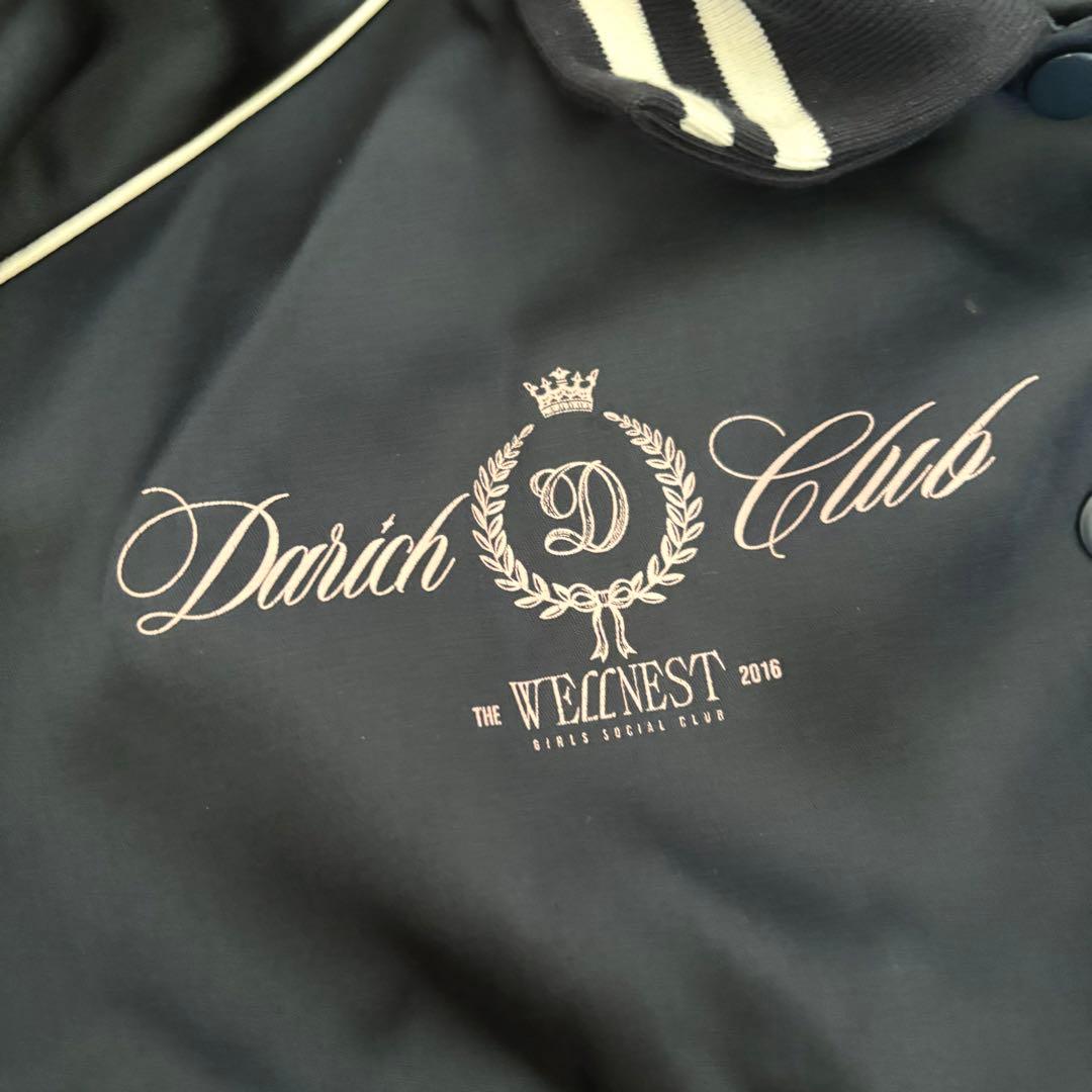 n*a様 【タグ付き】ダーリッチ Darich Clubスカジャン ネイビー