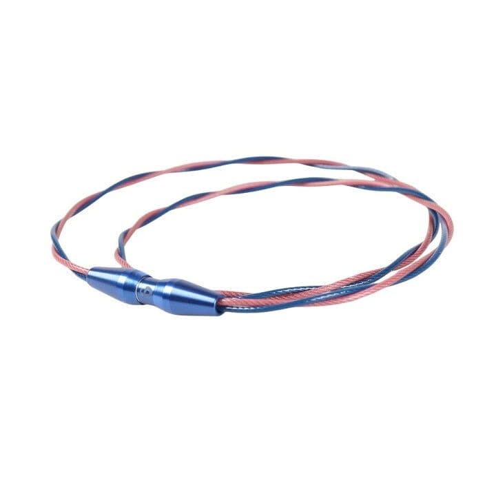 phiten RAKUWAネックトルネード ネイビー × ピンク ４３cm