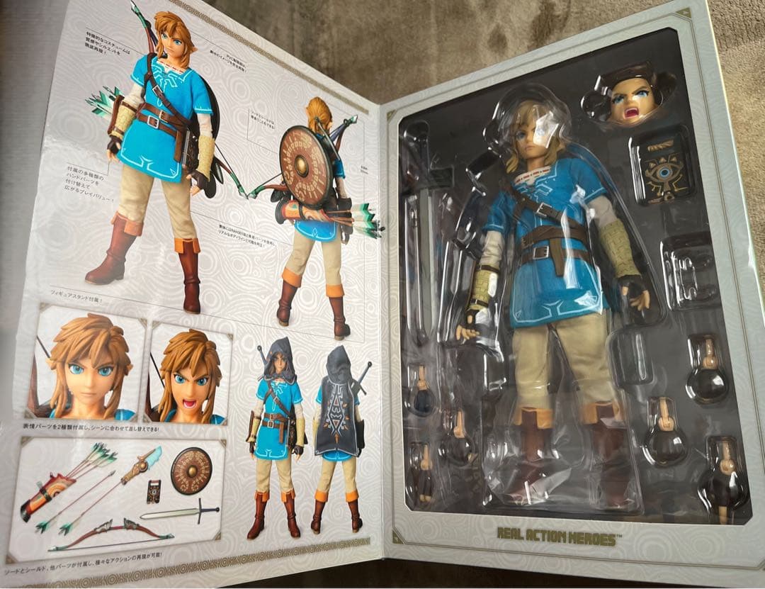 ゼルダの伝説 リンク フィギュア 3体セット