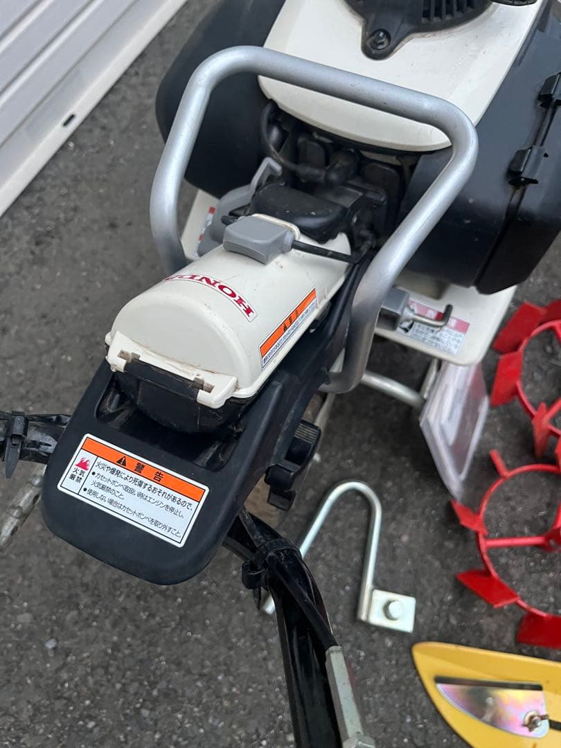 ホンダ 耕運機 ピアンタ　FV200 PIANTA ガスボンベ耕運機　動作品