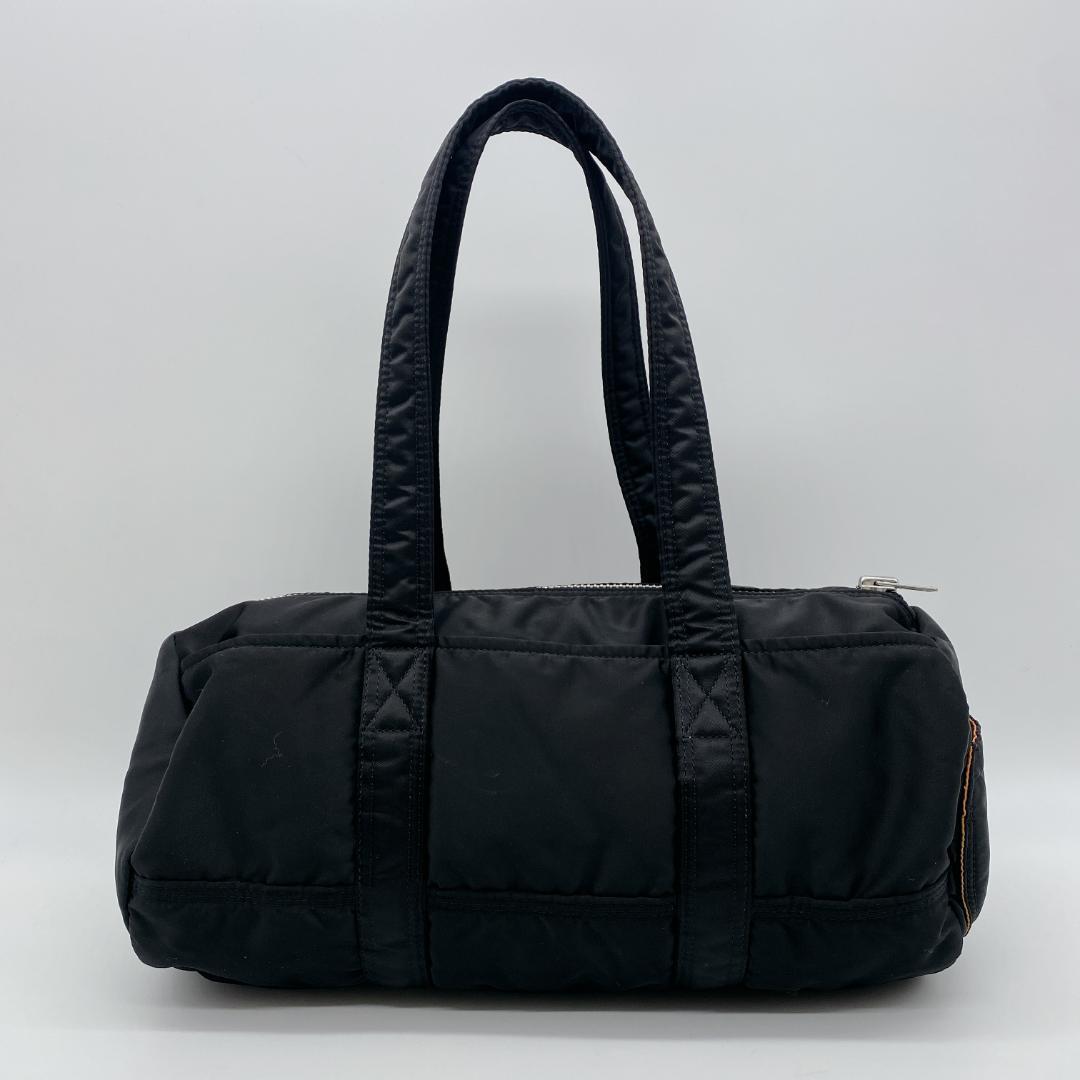 極美品 ポーター タンカー ミニボストン ドラム ロゴ綺麗