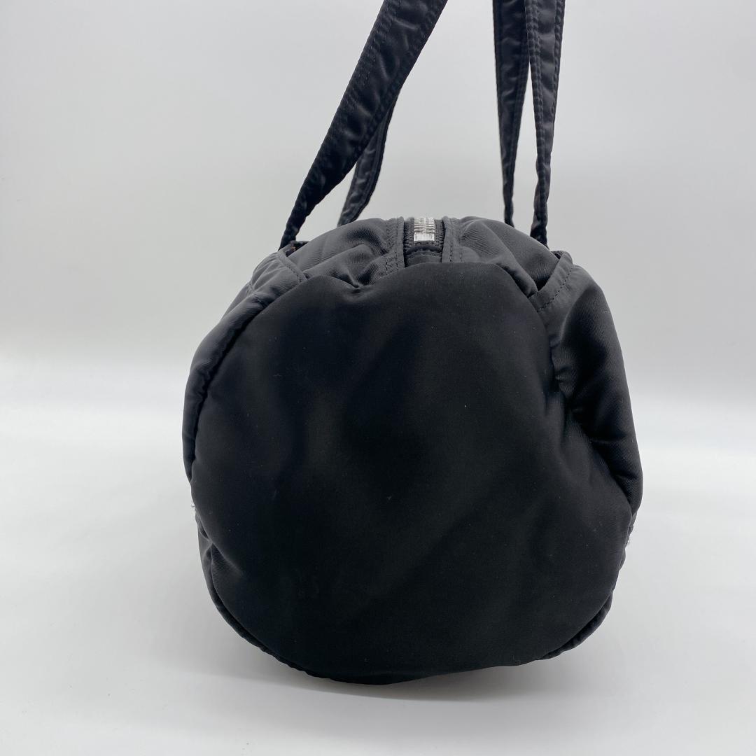 極美品 ポーター タンカー ミニボストン ドラム ロゴ綺麗