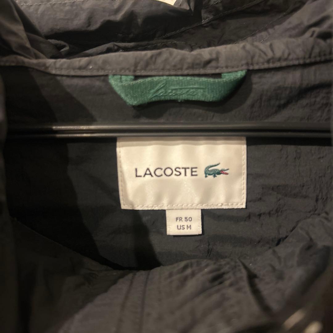 NOJA ラコステ ウィンドブレーカ ナイロンジャケット 黒