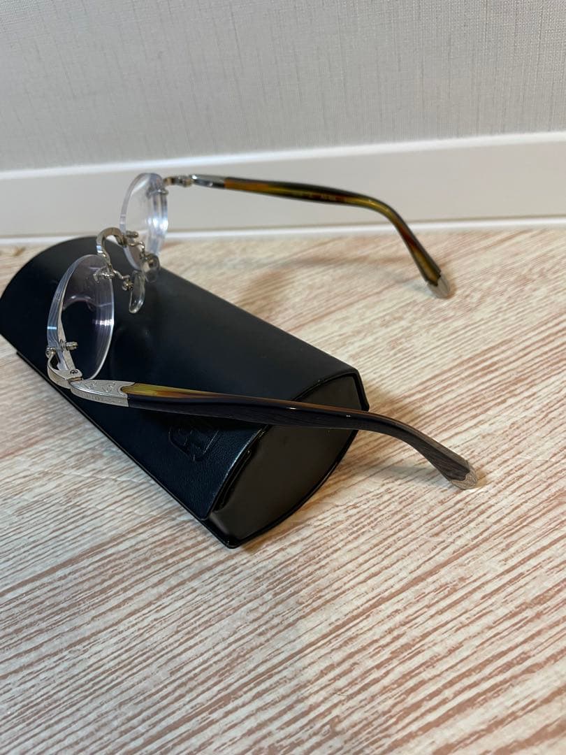 【即日発送】杉本圭　メガネ　KS-106 シルバー