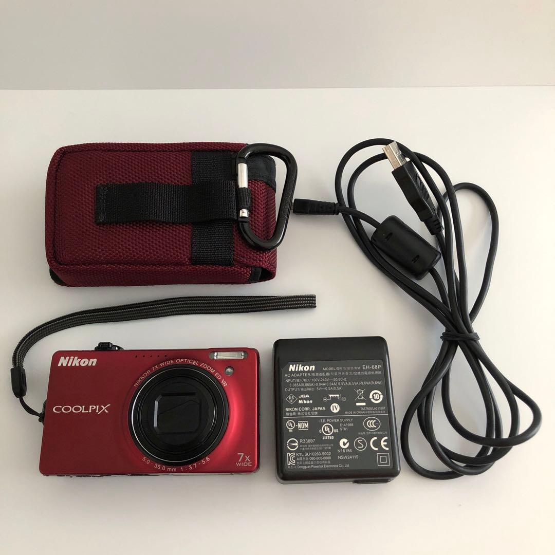 Nikon COOLPIX S6000 デジタルカメラ 動作確認済★ 美品★