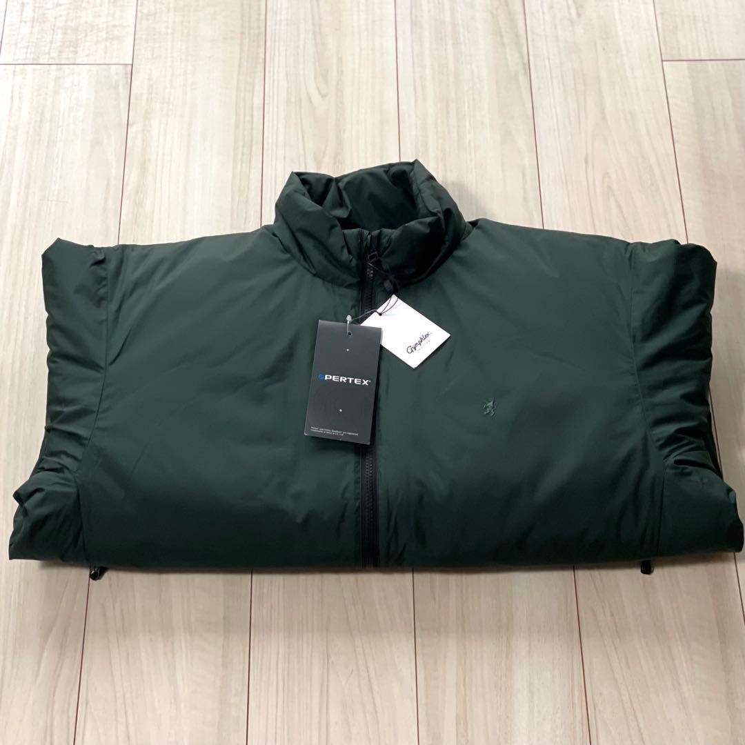 未使用タグ付き！L！Gymphlex ポリエステル スタンドカラージャケット