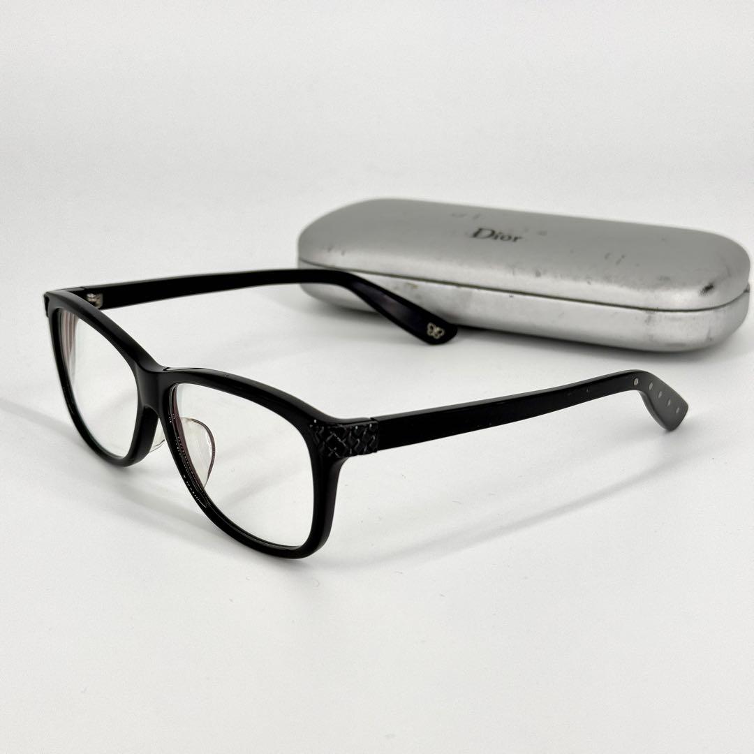 ボッテガヴェネタ サングラス メガネ ブラック バタフライ イントレチャート