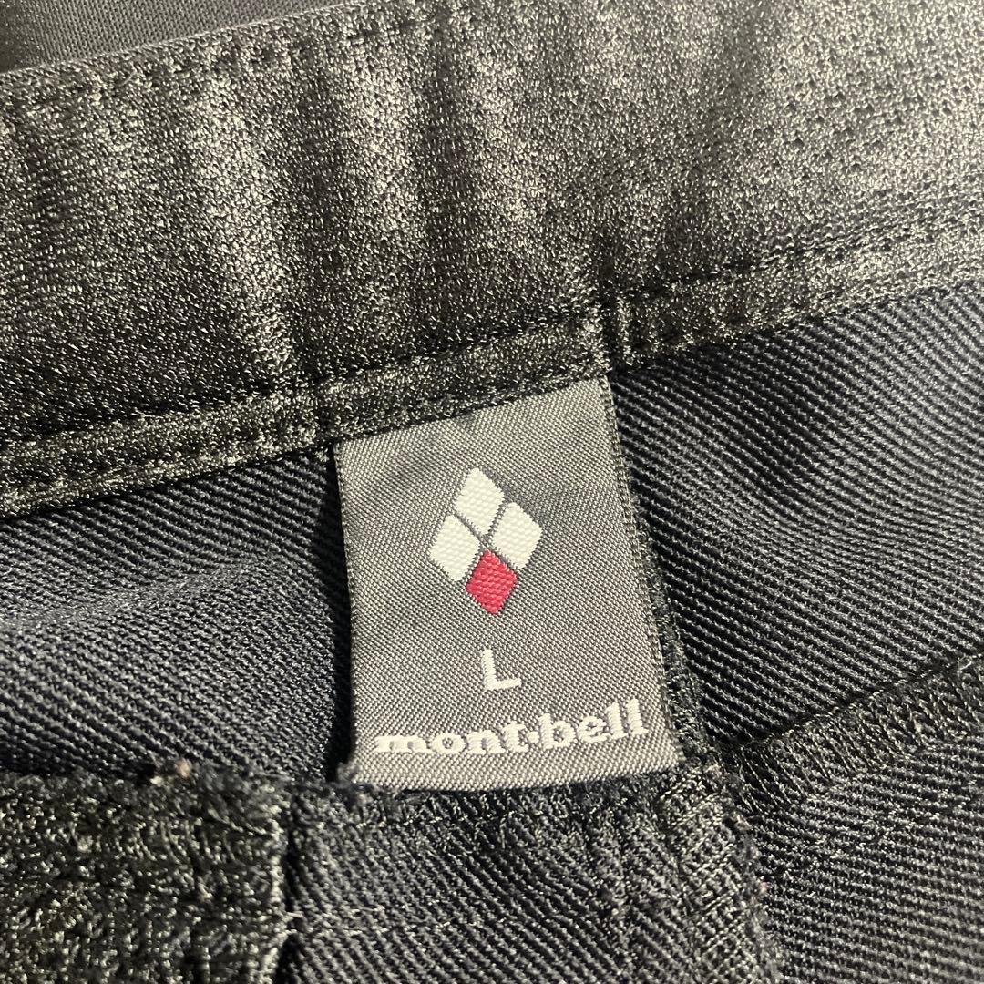 ともちゃん！！！ mont-bell クリフパンツ　ブラック　Lサイズ