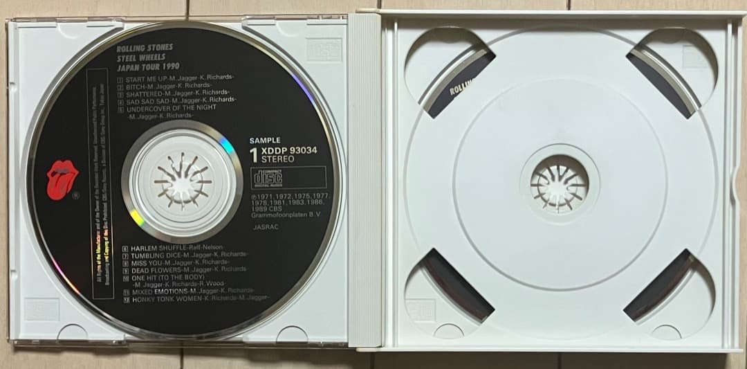 洋楽 Rolling Stones / STEEL WHEELS JAPAN TOUR