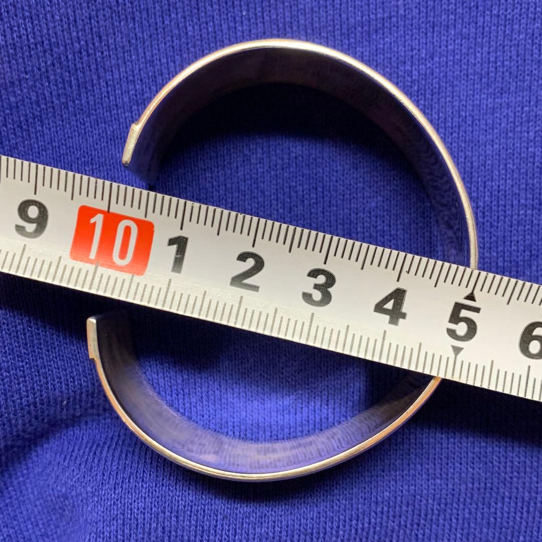 ☆★ silver925 バングル ライン装飾インディアンジュエリー★☆