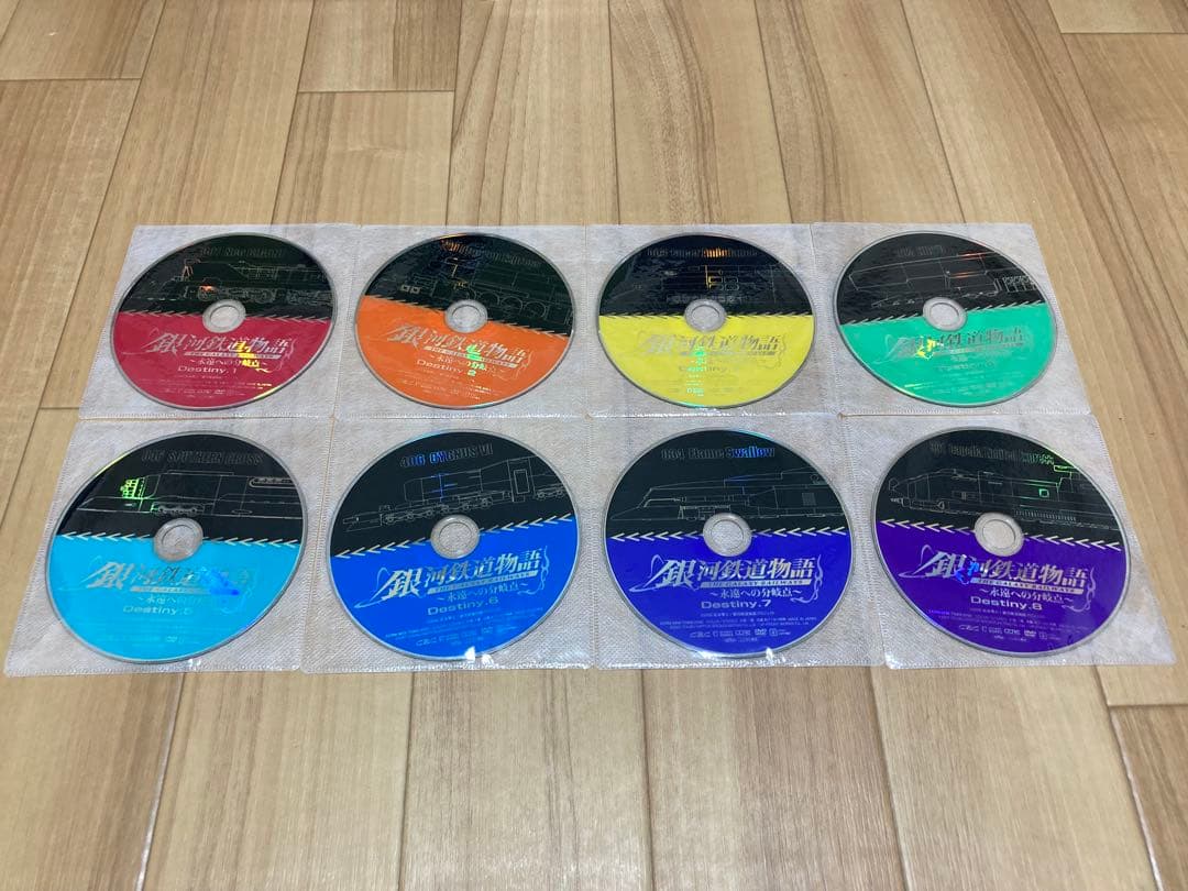 DVD 銀河鉄道物語 永遠への分岐点 全8巻