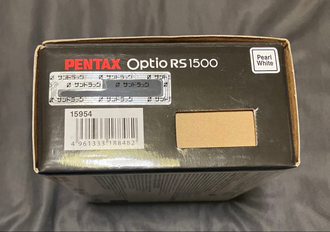 PENTAX Optio RS1500 パールホワイト フルセット 動作確認済み