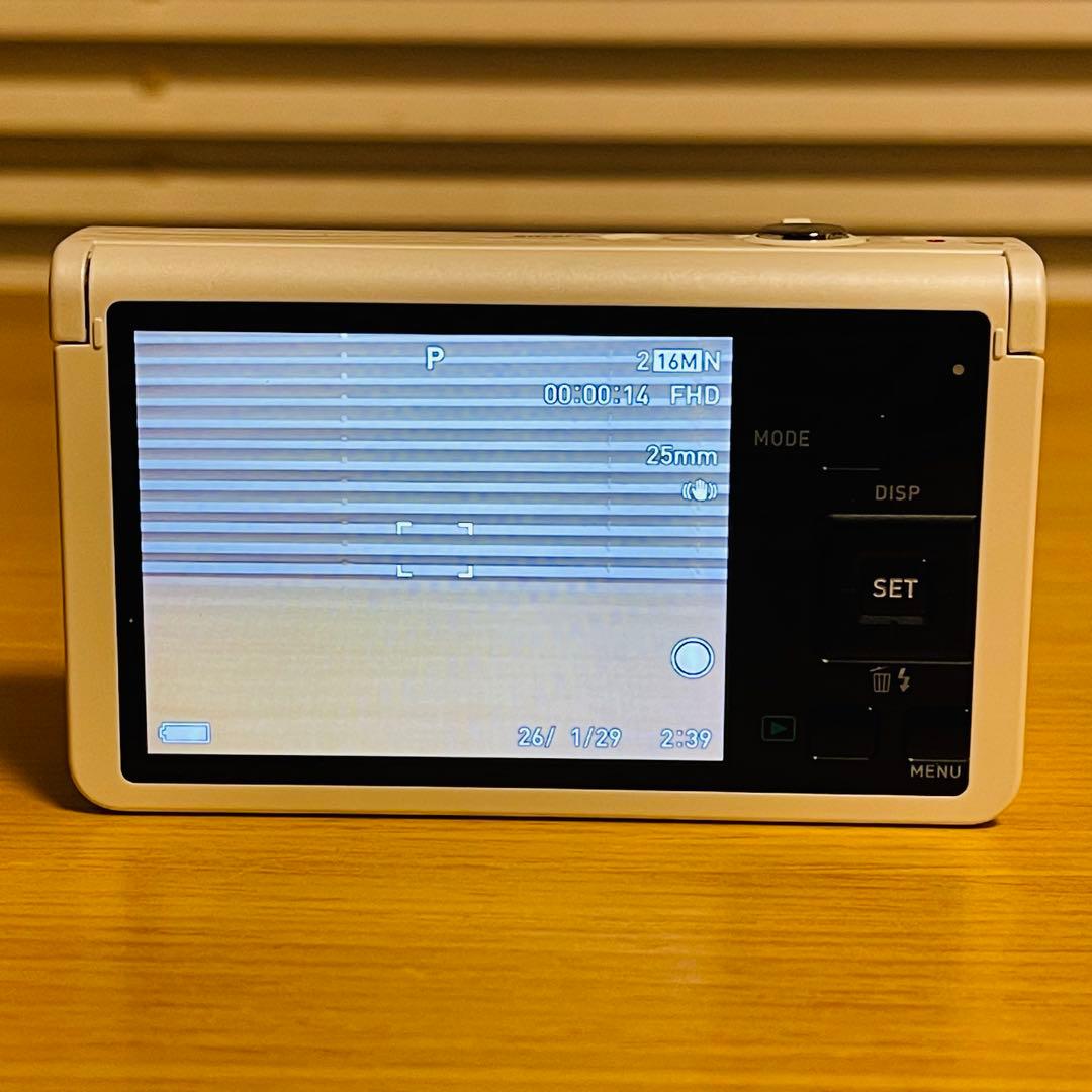 【♡hrm♡プロフ必読】カシオ EXILIM EX-ZR70WE ホワイト