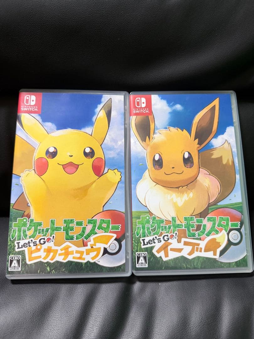 【中古】ポケットモンスター Let's Go! ピカチュウ/イーブイ 2本セット