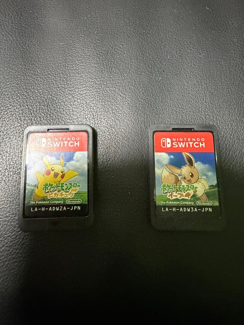 【中古】ポケットモンスター Let's Go! ピカチュウ/イーブイ 2本セット