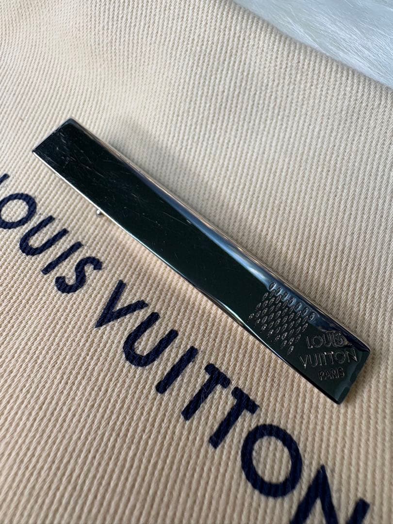 【極美品】 LOUIS VUITTON ルイヴィトン ネクタイピン LV ダミエ