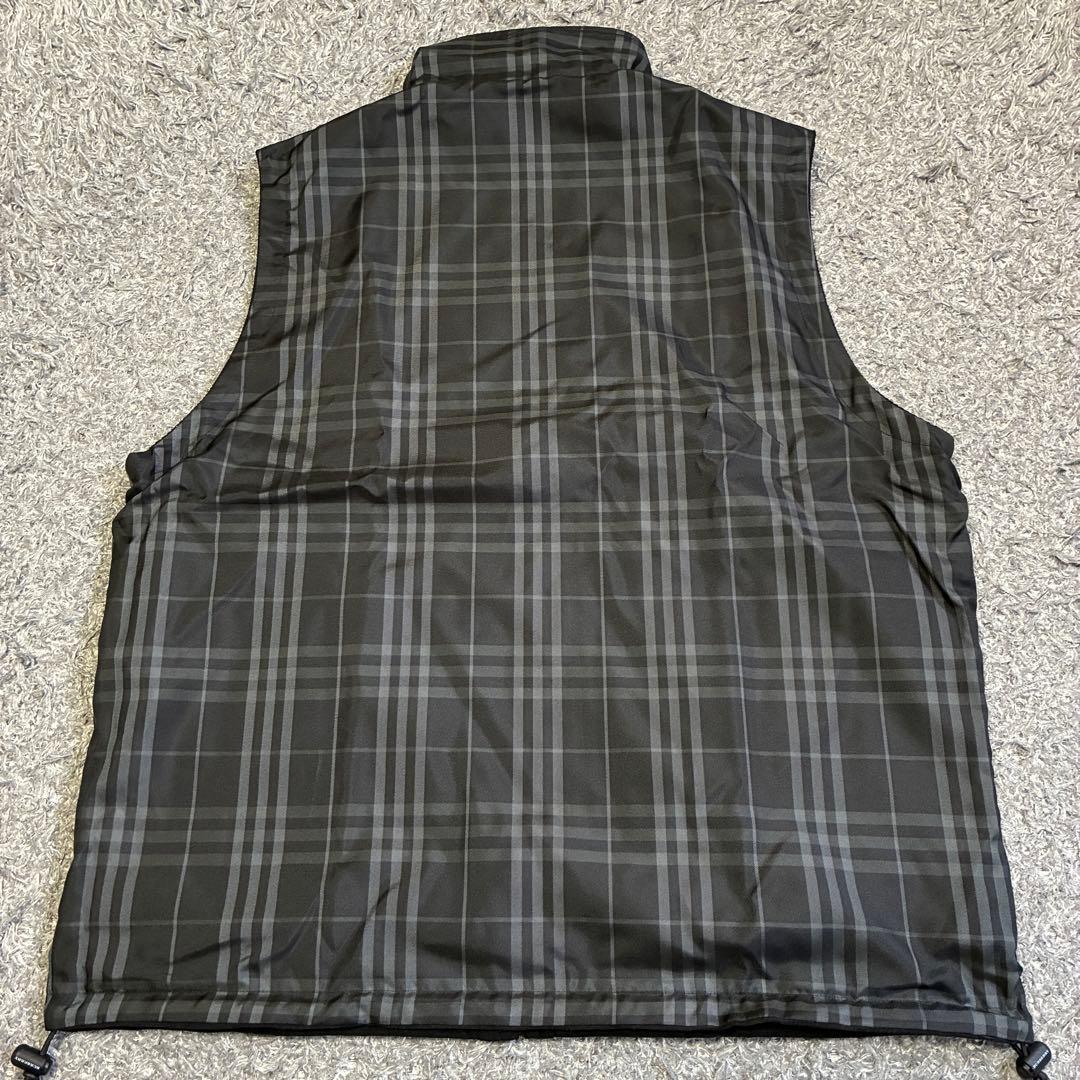 【未使用】バーバリーゴルフ リバーシブルベスト 防寒 サーマスタット Lサイズ