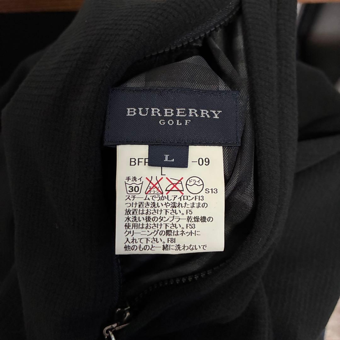 【未使用】バーバリーゴルフ リバーシブルベスト 防寒 サーマスタット Lサイズ