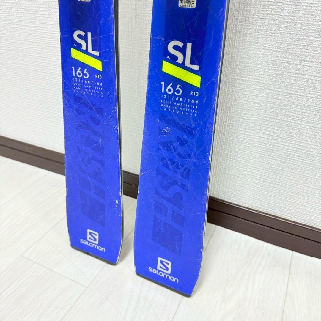サロモンスキー板　S/RACE SL165cm X12 RUSH