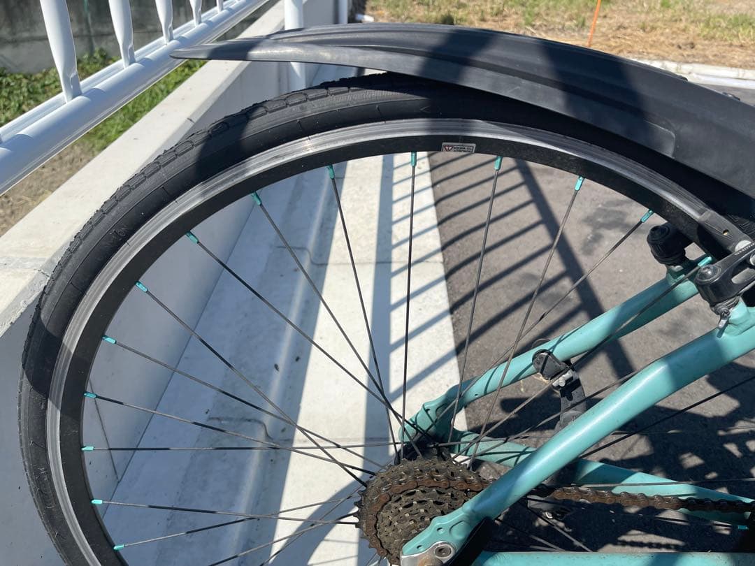 Bianchi クロスバイク ローマ3 チェレステ