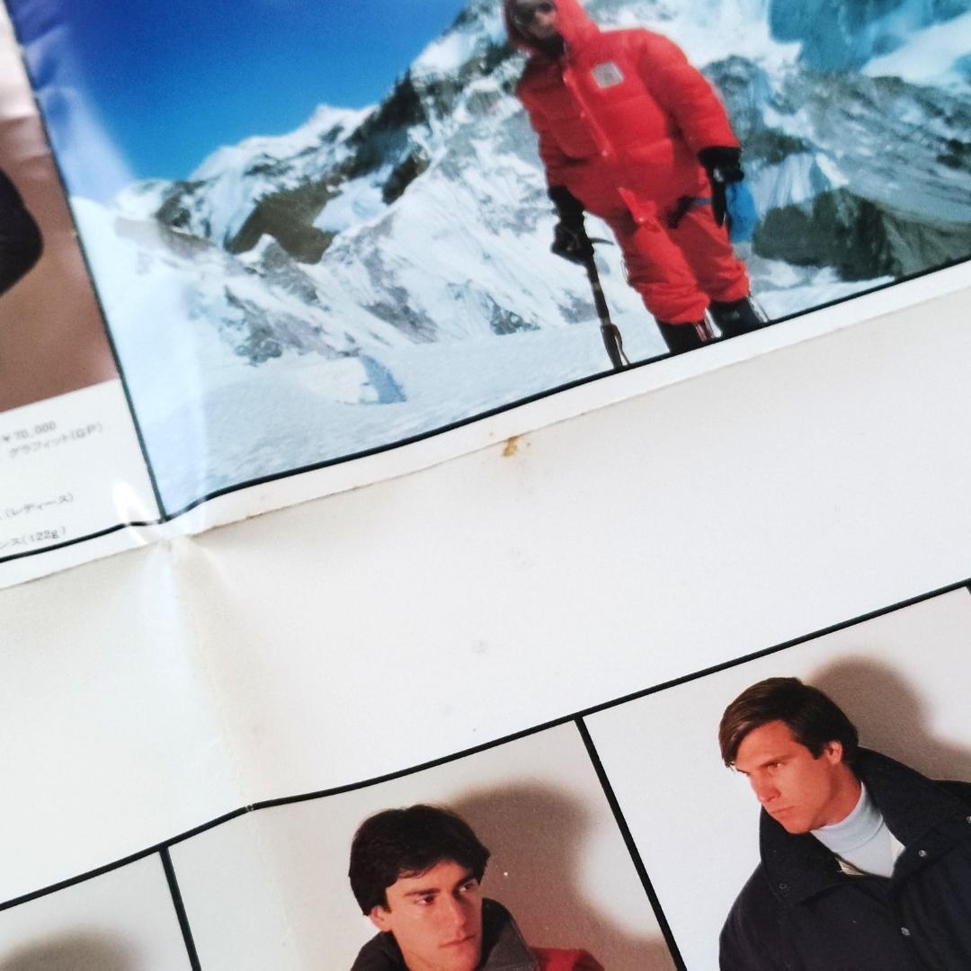 ノースフェイス 1982 秋/冬 カタログ 2枚組 THE NORTH FACE