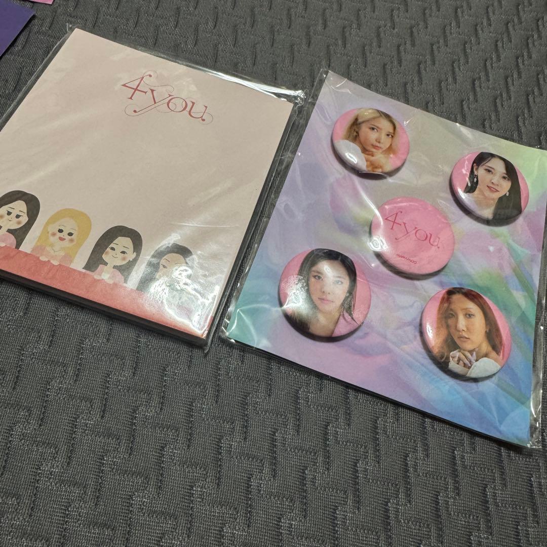 MAMAMOO 公式中国限定 フォトブック トレカ 缶バッジ グリーティング