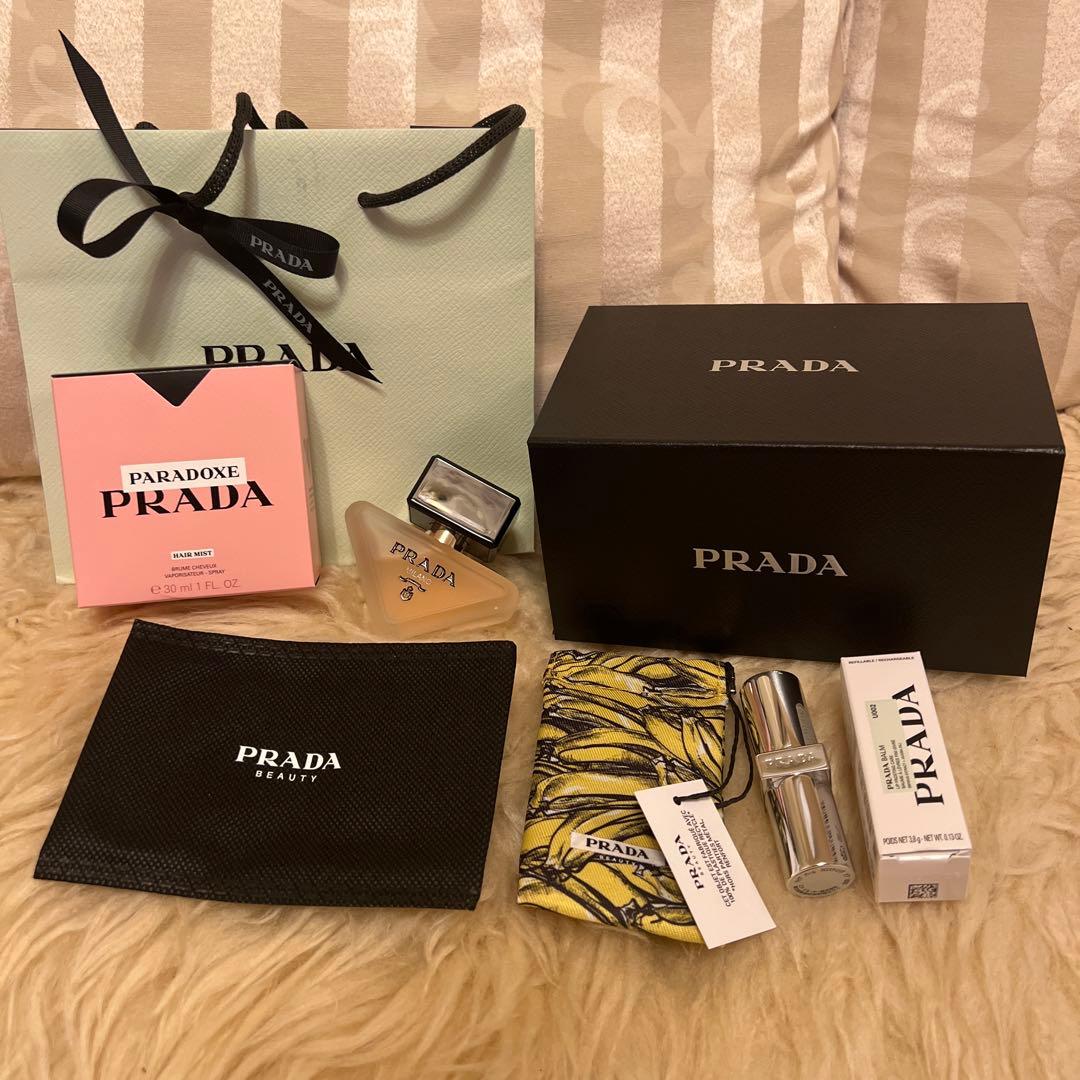 プラダ ヘアミスト リップバーム セット