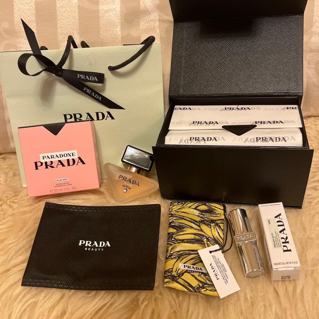 プラダ ヘアミスト リップバーム セット