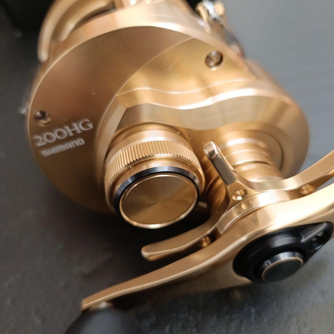 最終値下げ　カスタム品　シマノ　カルカッタ　コンクエスト 200HG　リール