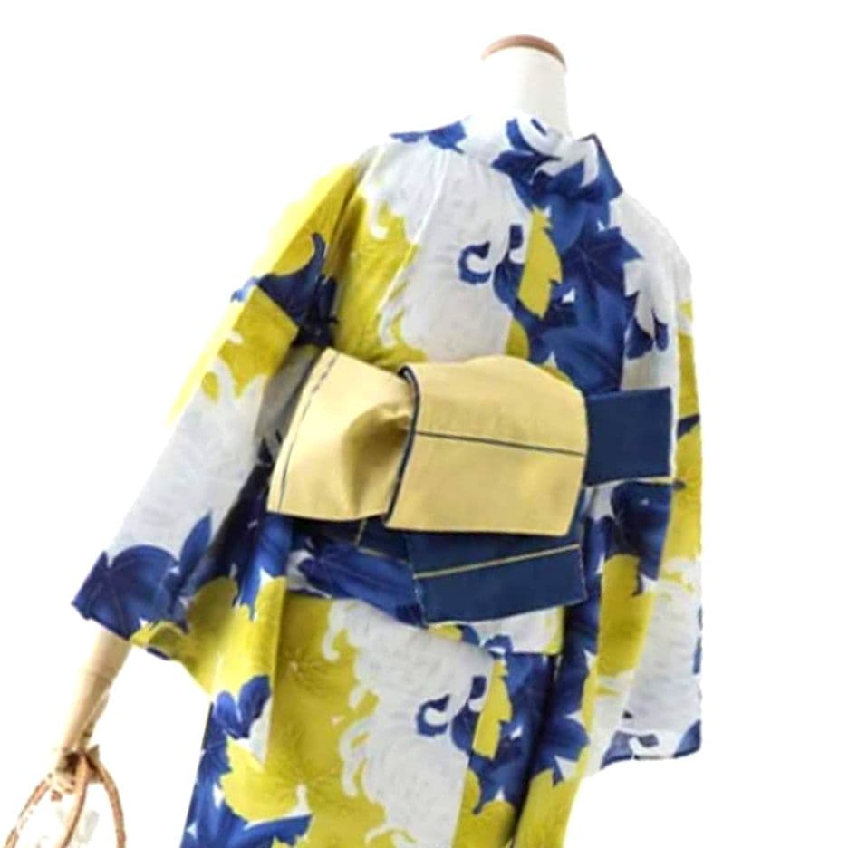 新品　定価￥41800　撫松庵　浴衣　セオアルファ　ぶしょうあん　斜め菊