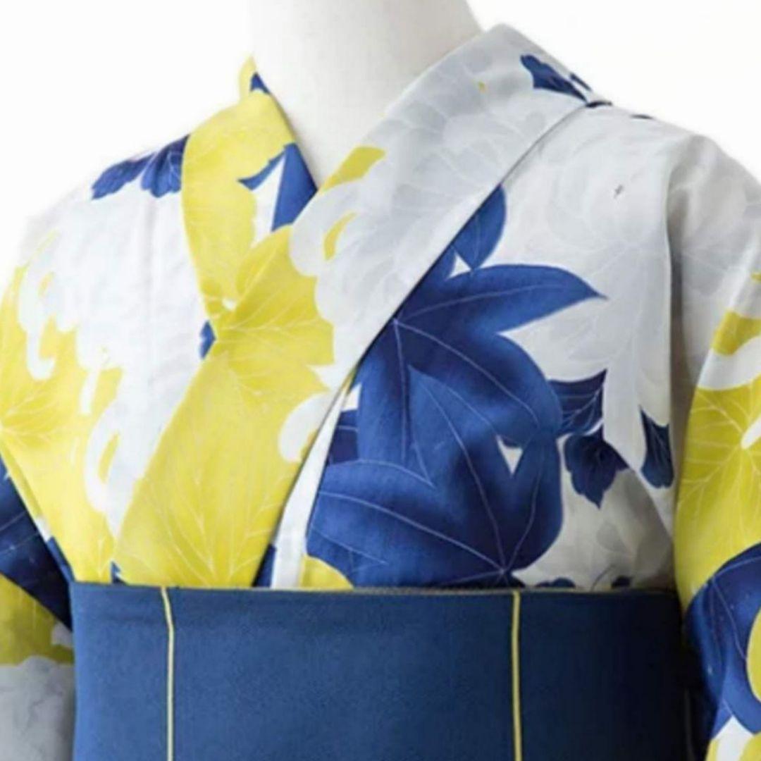 新品　定価￥41800　撫松庵　浴衣　セオアルファ　ぶしょうあん　斜め菊