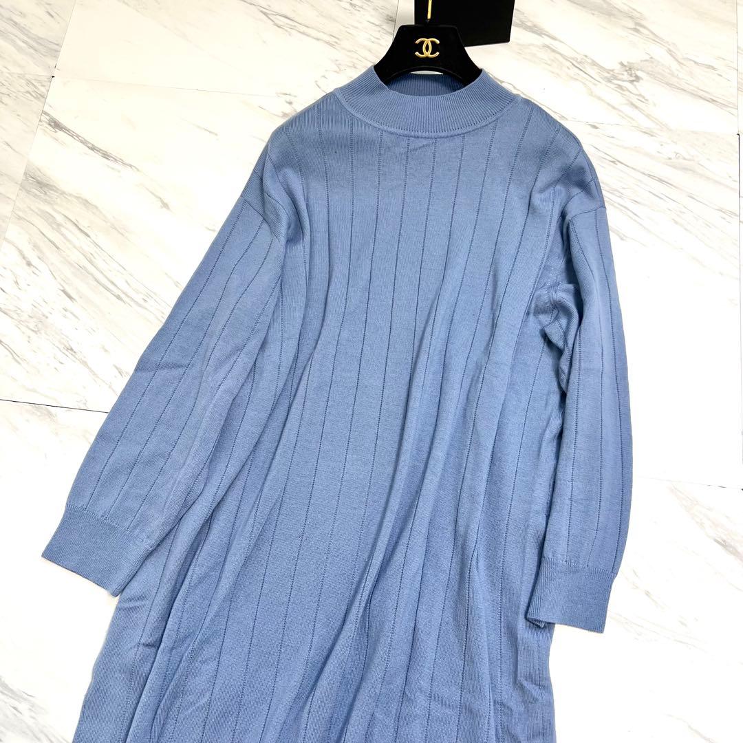 美品 3L相当♡ レリアン ニットロングワンピース 近年モデル 17+