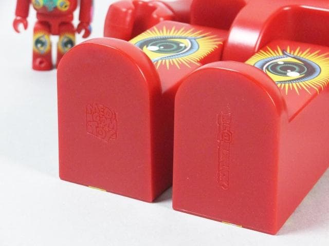 現代美術 田名網敬一『100% & 400%MEDICOM TOY赤』0127B