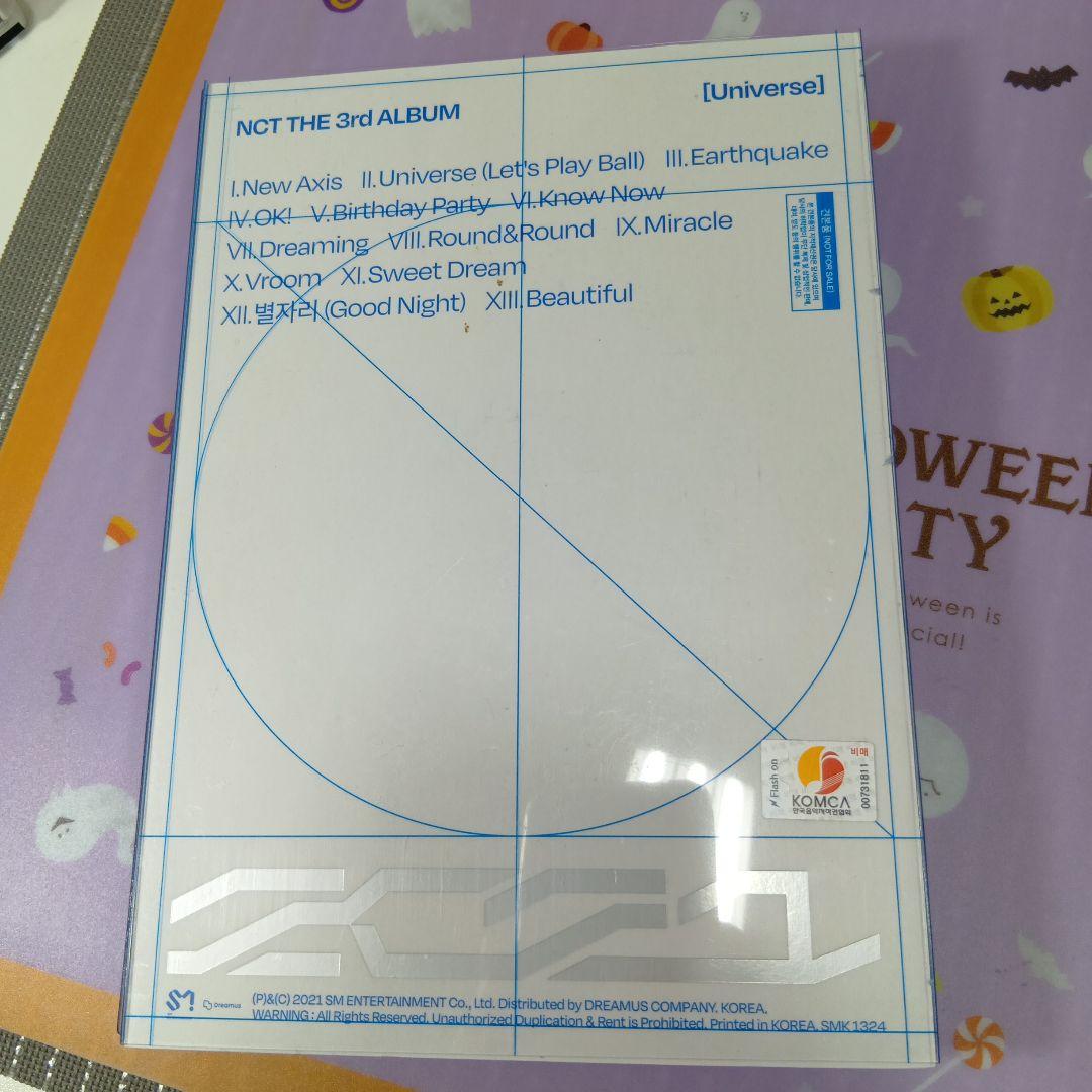 NCT127　プロモアルバム　非売品　サイン入り　UNIVERSE