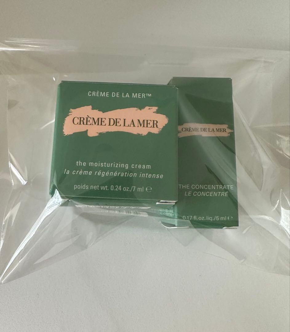 THE CONCENTRATE & CRÈME DE LA MERサンプルセット