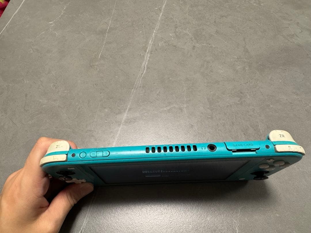 スイッチライト　ターコイズブルー　ジャンク品