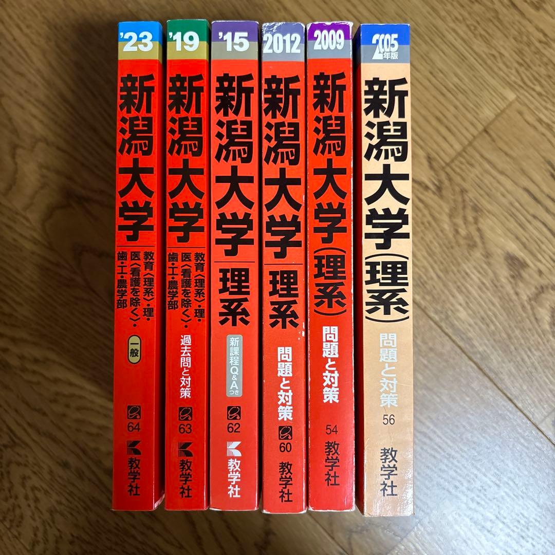新潟大学 赤本　2023-2005