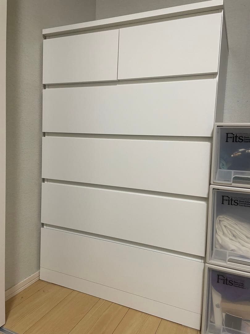 【送込】IKEA MALM 5段チェスト 西宮市引取も可
