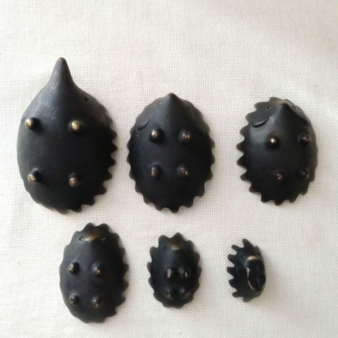 ヴィンテージ Walter Bosse ウォルター ボッセ 真鍮ハリネズミ