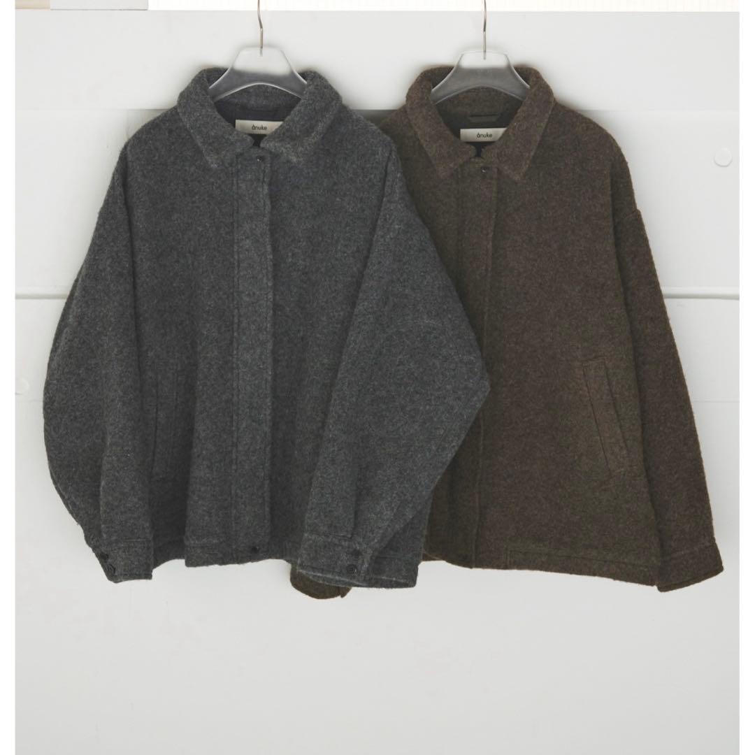 ジャケット・アウター Sliver Zip Blouzon anuke