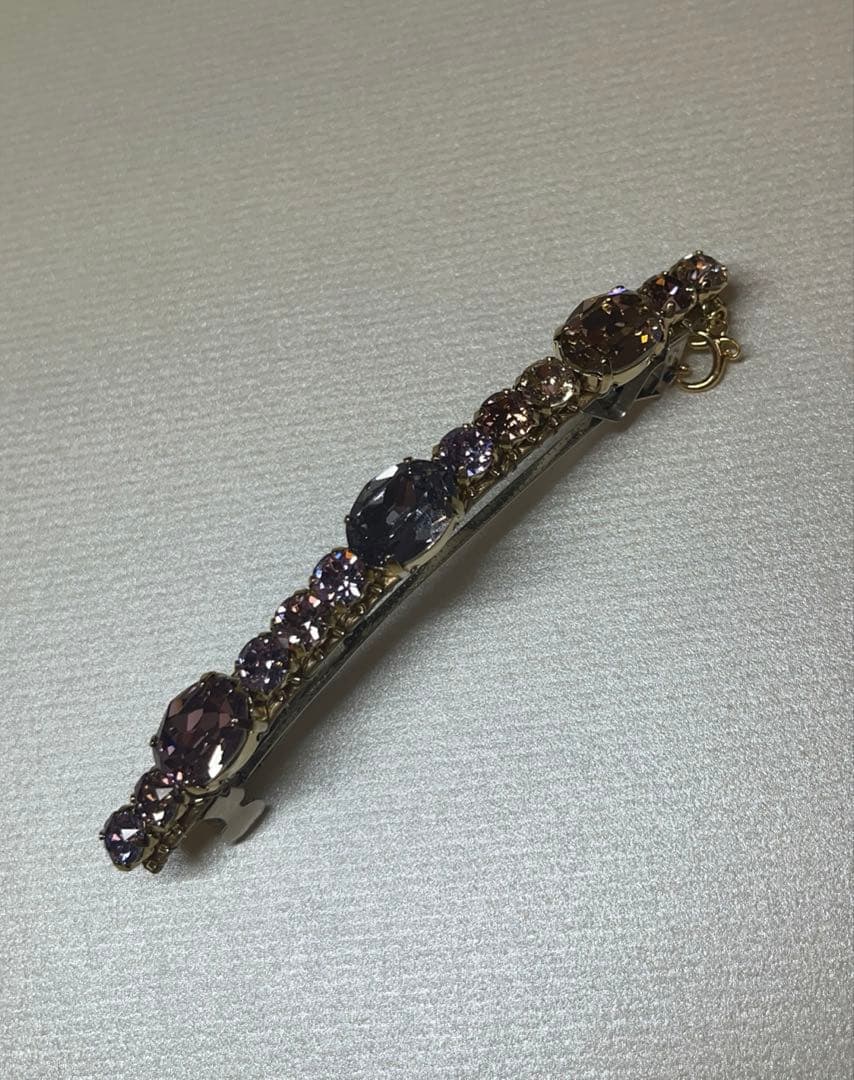 新品　コンプレックスビズ　スリムバレッタ　バレッタ　クリップ　シュシュ