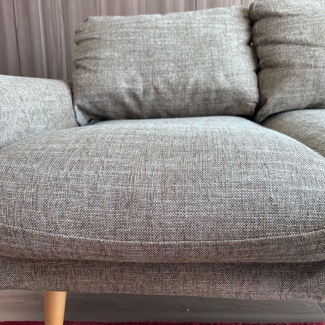 匿名配送*送料込*unico ウニコMOLN ソファ 2シーター ファブリック