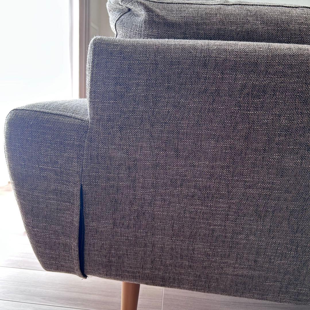 匿名配送*送料込*unico ウニコMOLN ソファ 2シーター ファブリック