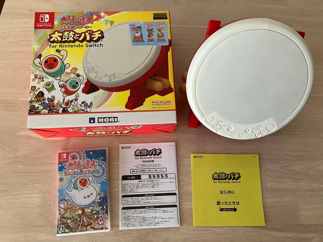 Nintendo Switch 太鼓の達人　ソフト&専用コントローラー セット