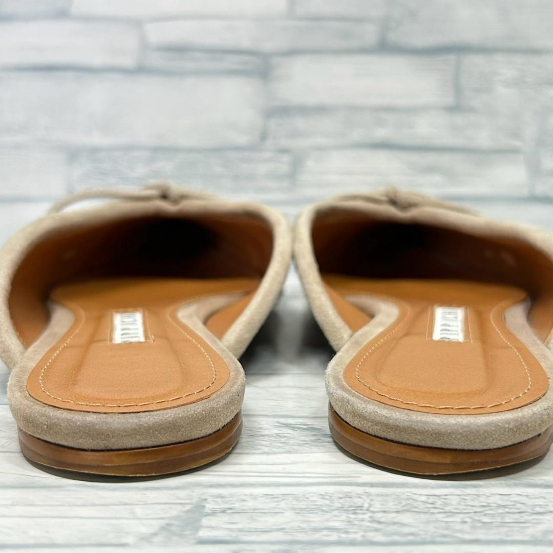 【美品】PIPPICHIC　REMY　ミュール　ベージュ　ポインテッドトゥ