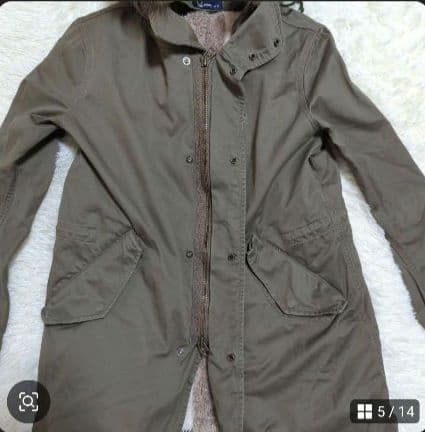 FREDPERRY モッズコート ボア フィッシュテール　月桂冠 ライナー M