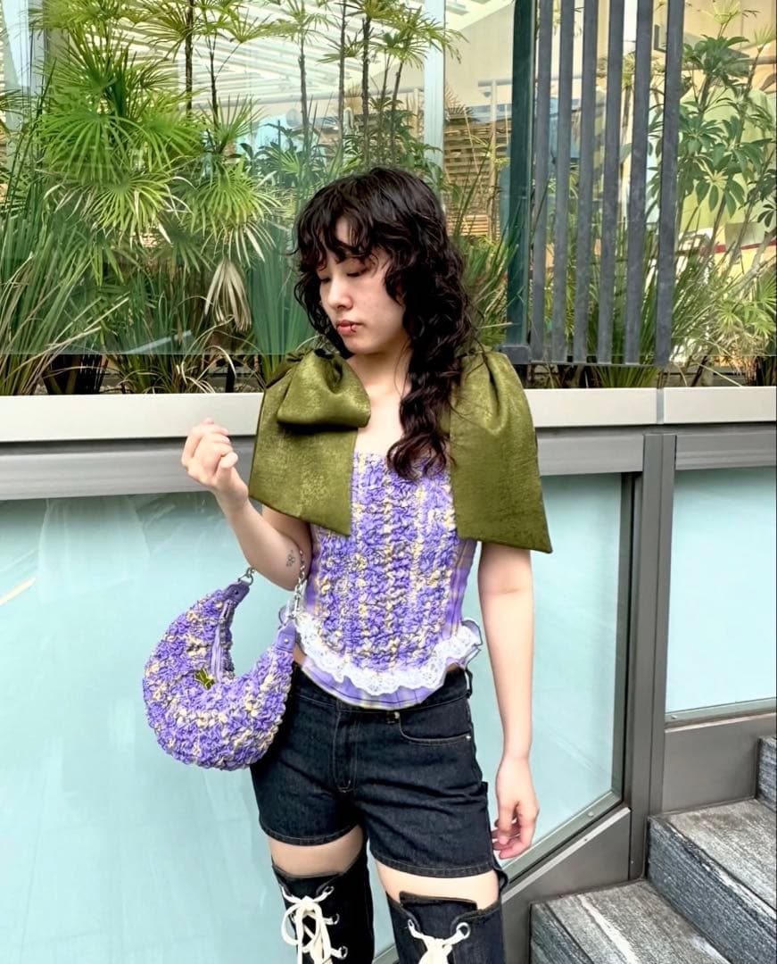 PAMEO POSE saturday night corset 紫