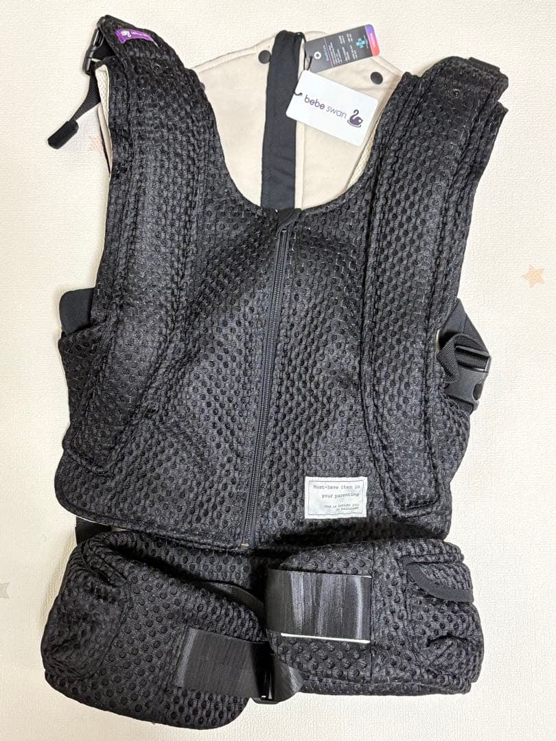 【タグ付き極美品】 べべスワン　抱っこ紐　bebe swan