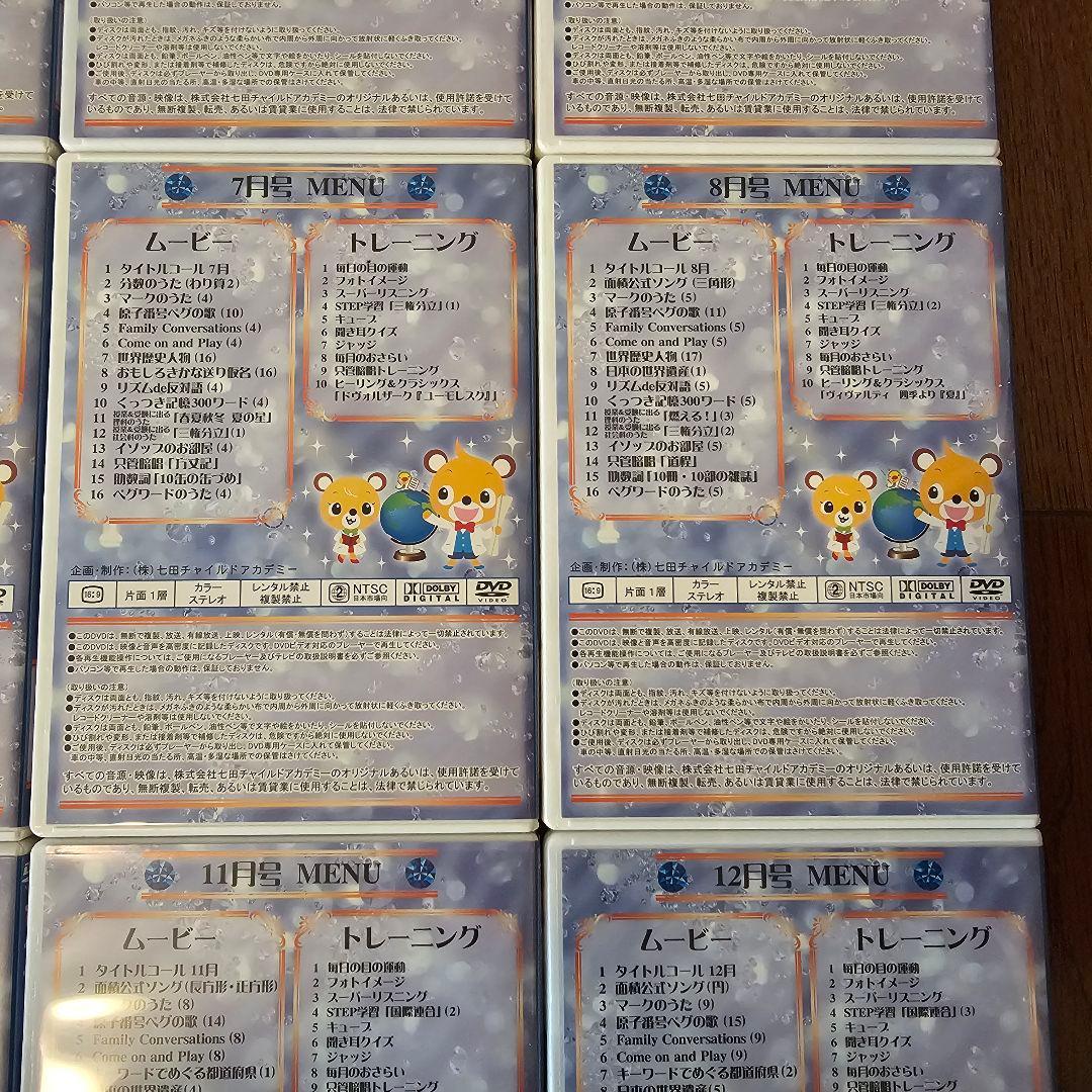 しちだ チャイルドアカデミー イクウェル マンスリーDVD サファイア