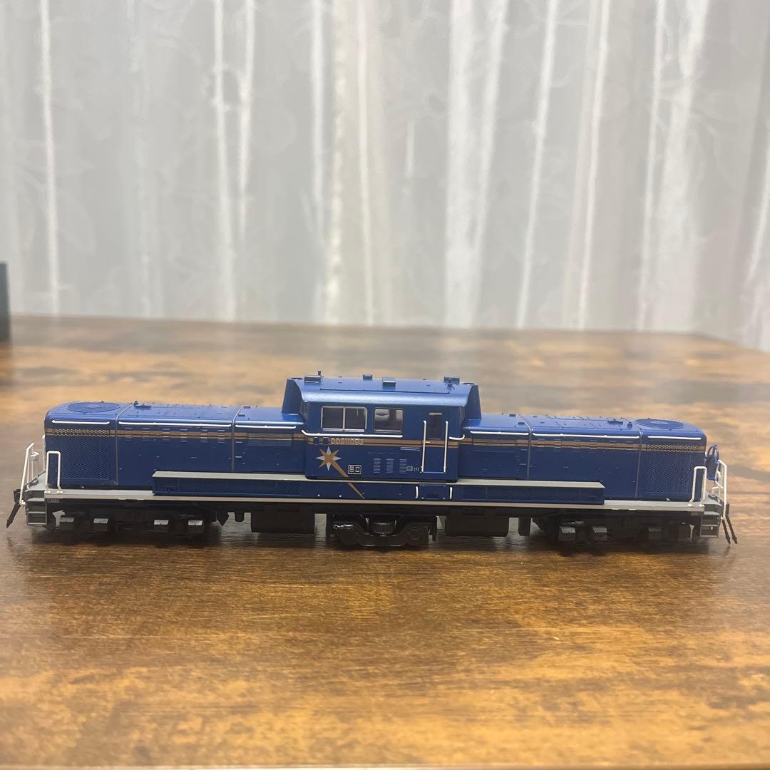 美品 KATO 1-704 DD 51 北斗星色 HOゲージ￼